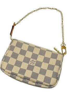 Louis Vuitton Bag Mini Pochette Accessoire Damier Azur Accessory 3589